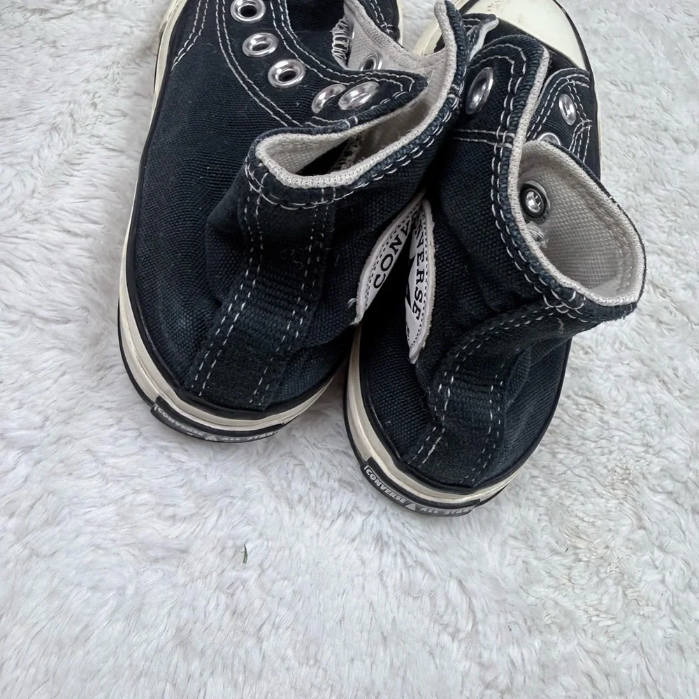 Converse Black and White High-Tops